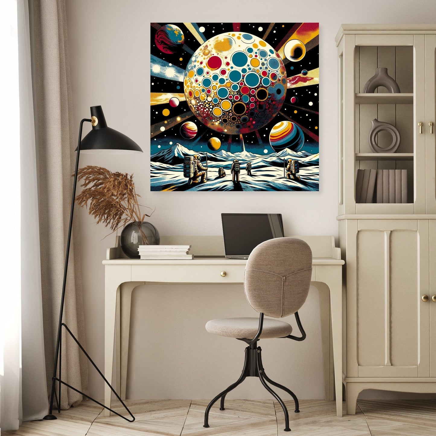 Cosmic Pop Exploration Canvas