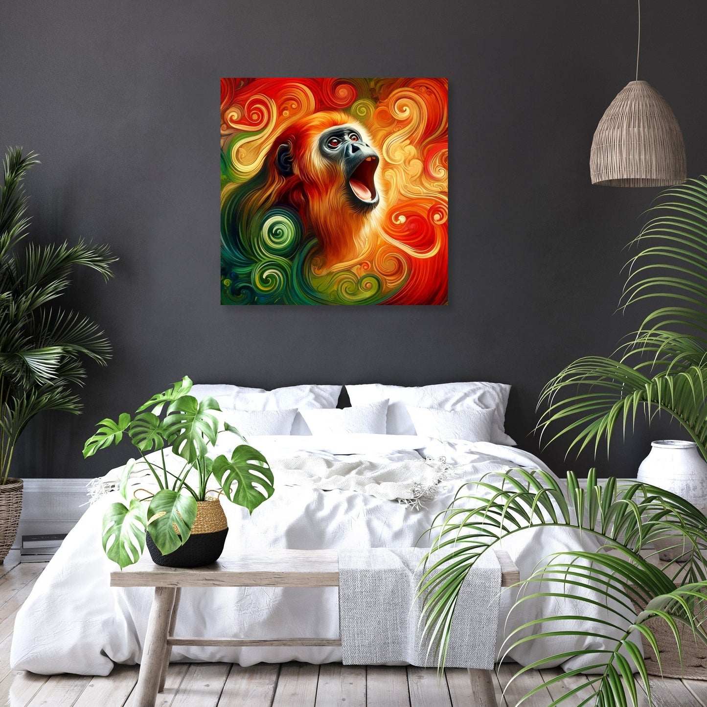 Howler Monkey Canvas
