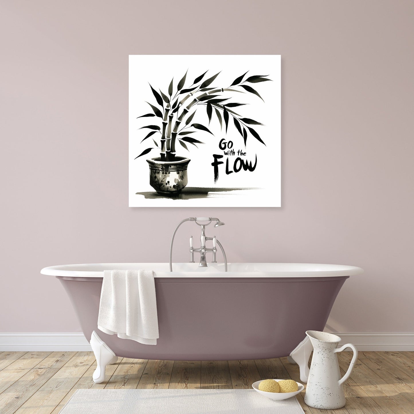Bamboo Zen Canvas