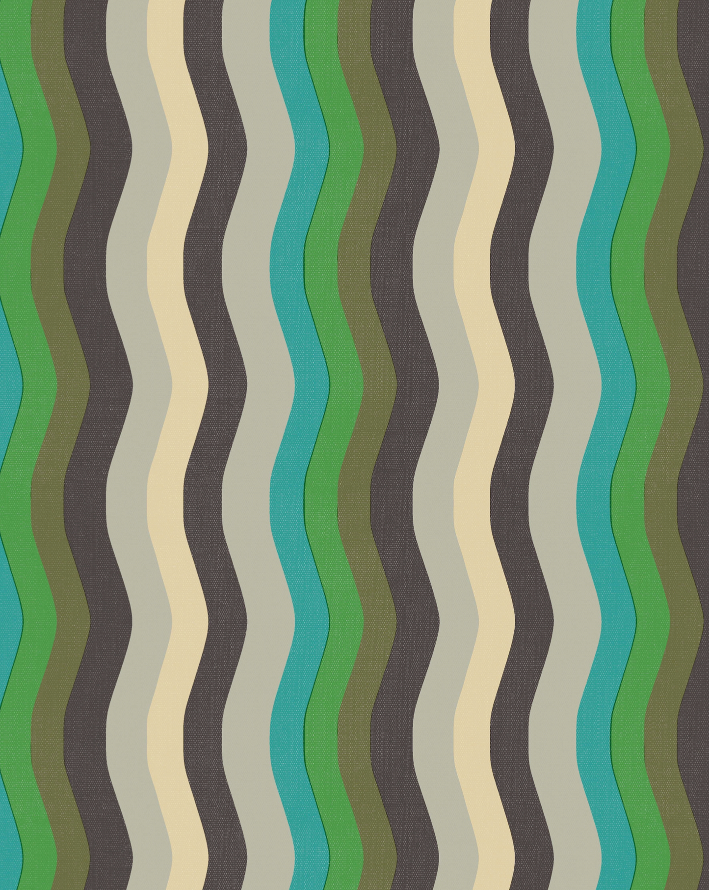 Wavy Stripe Wallpaper