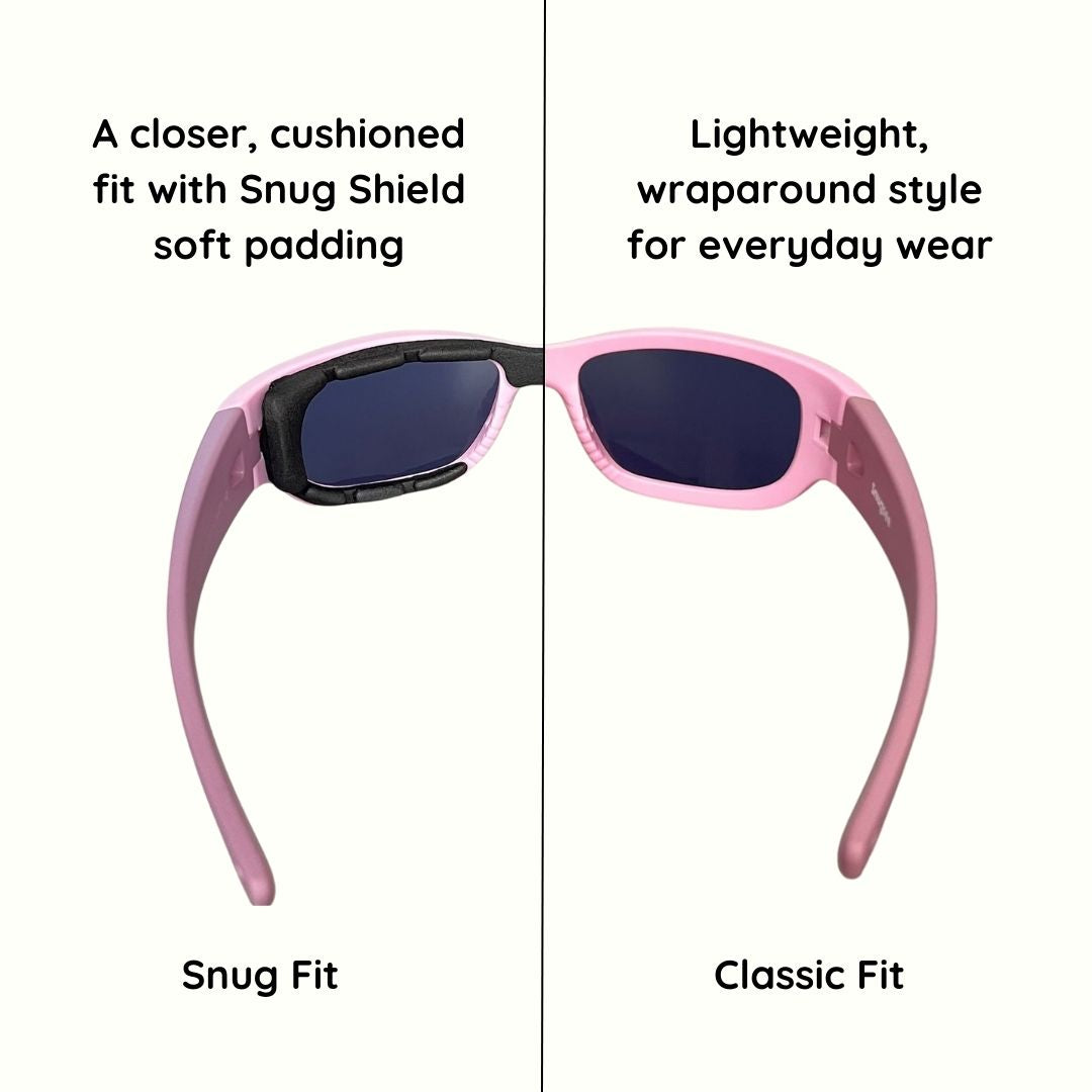Pink Lilac Kids Sunglasses | Signature Lens | Snug Fit | 6-12 Years