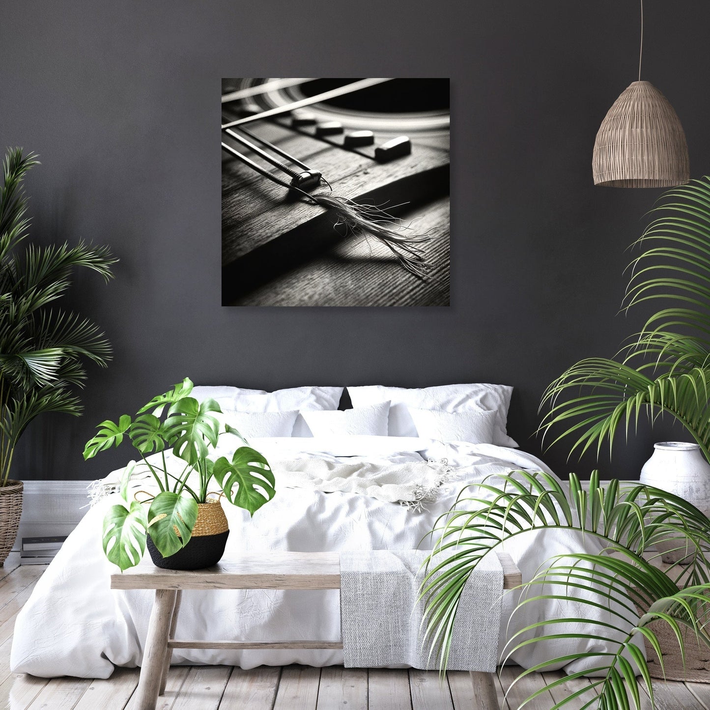 Silent Strings Canvas