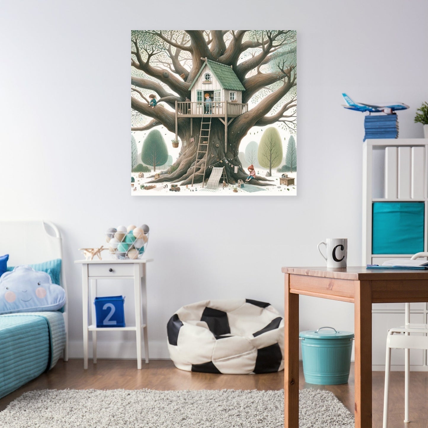 Cosy Treehouse Canvas