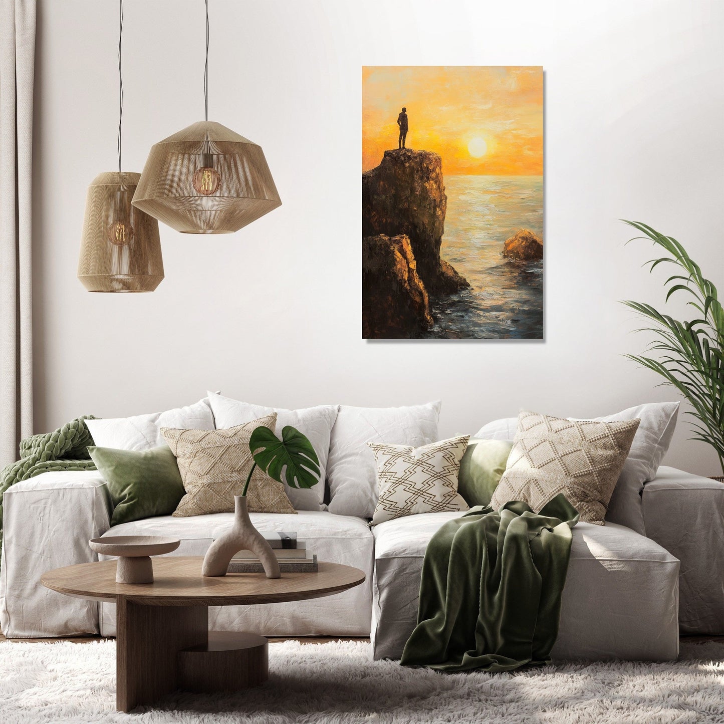 Castaway’s Reflection Canvas