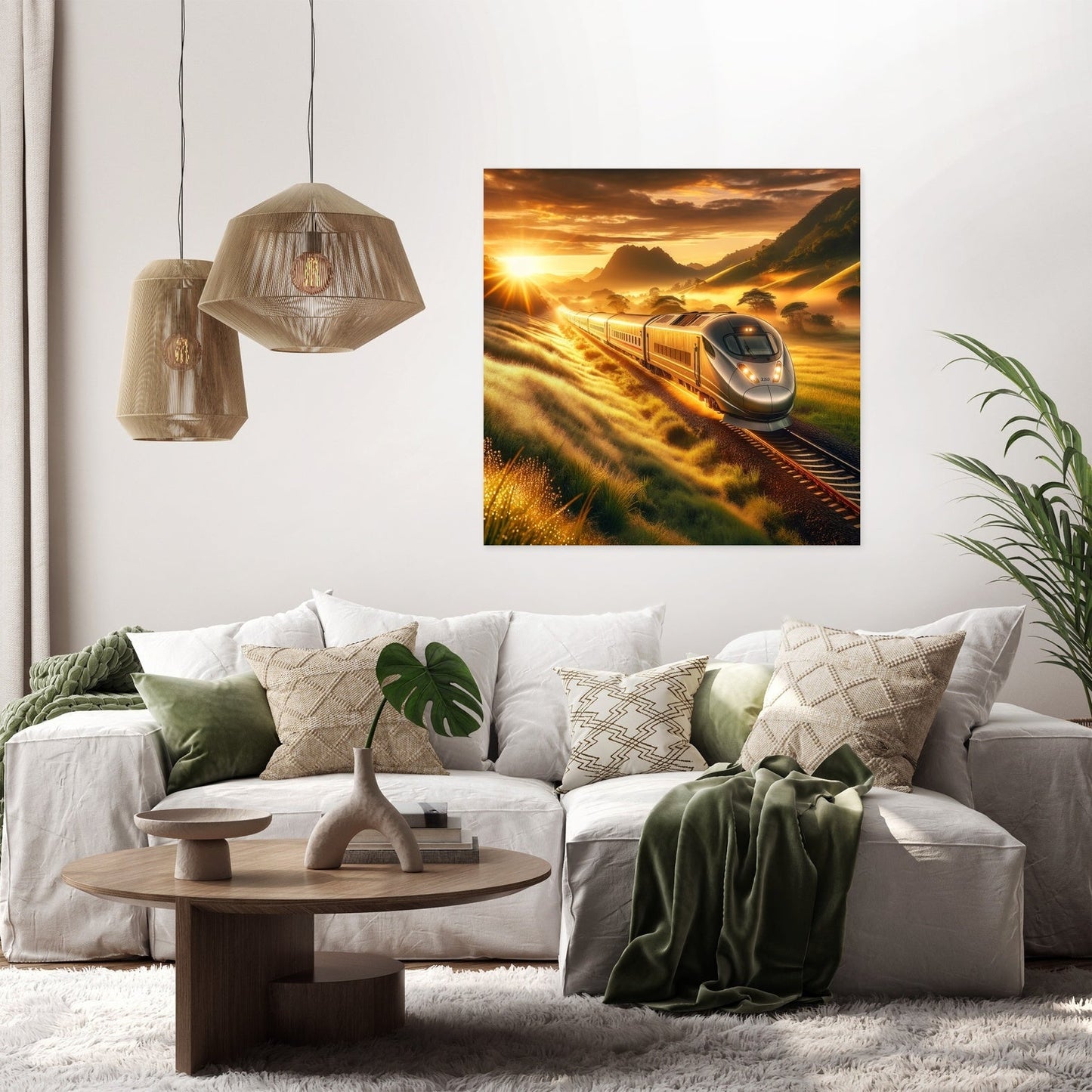 Dawn Express Canvas