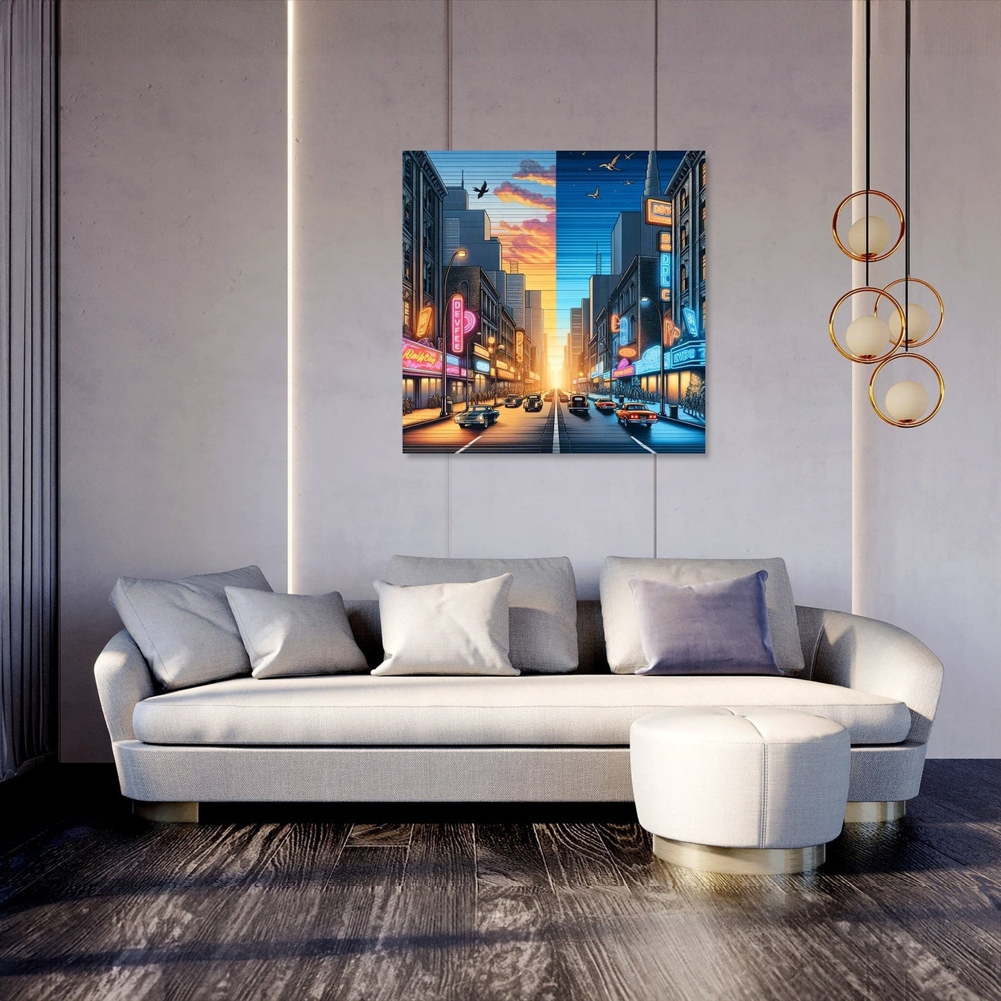 Metropolis Evolution Canvas