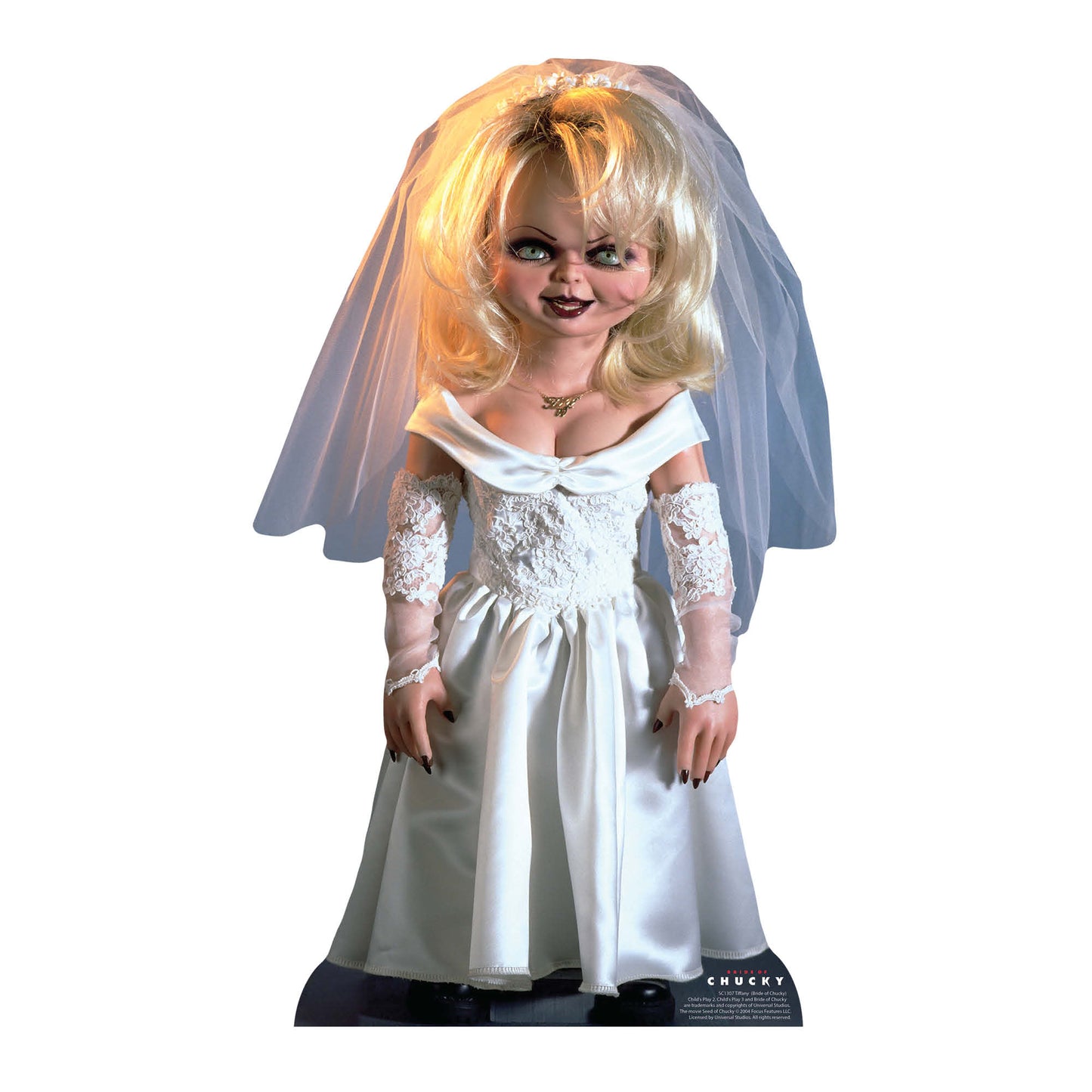 SC1307 Tiffany Doll Bride of Chucky Cardboard Cut Out Height 75cm