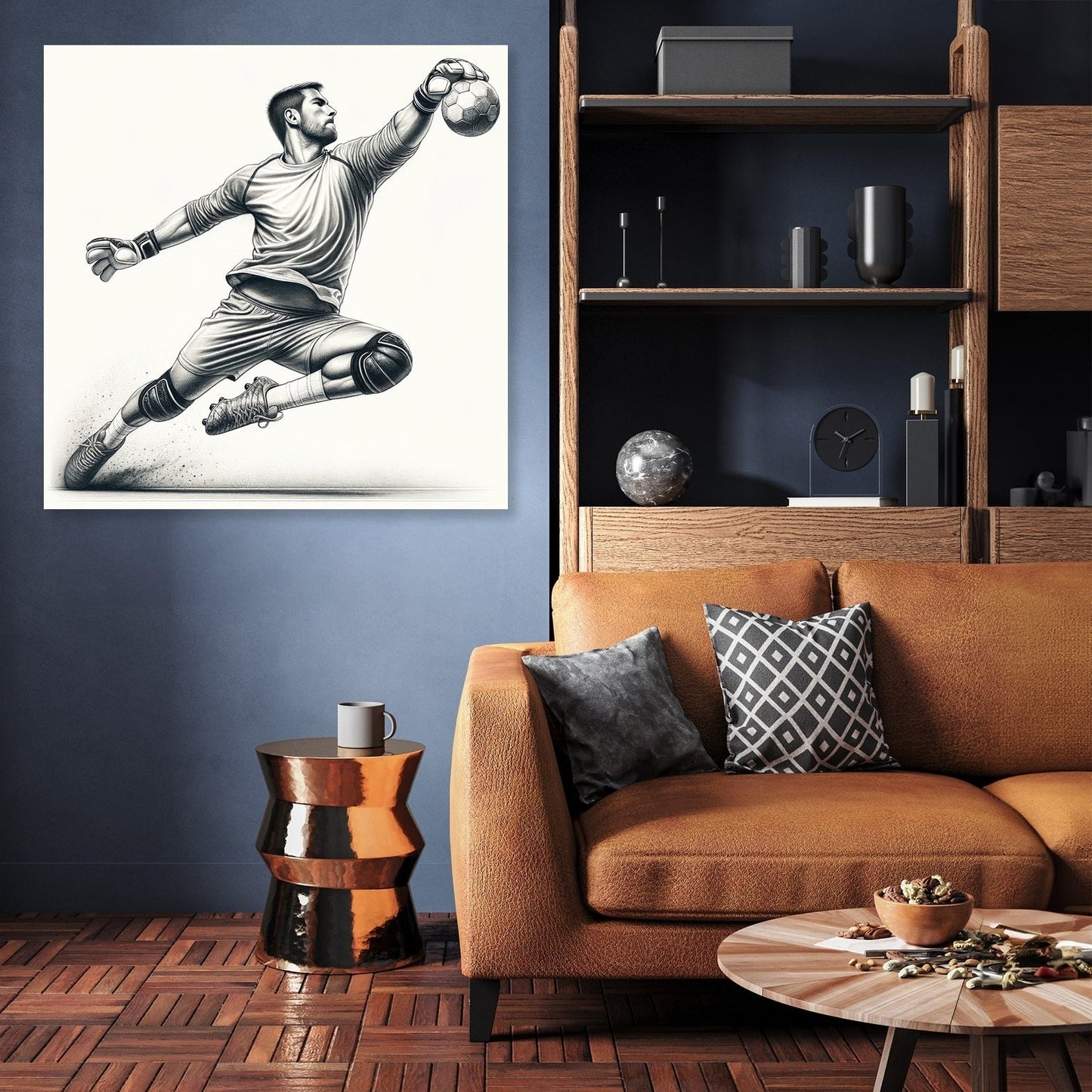 Goalkeeper's Reflex Canvas