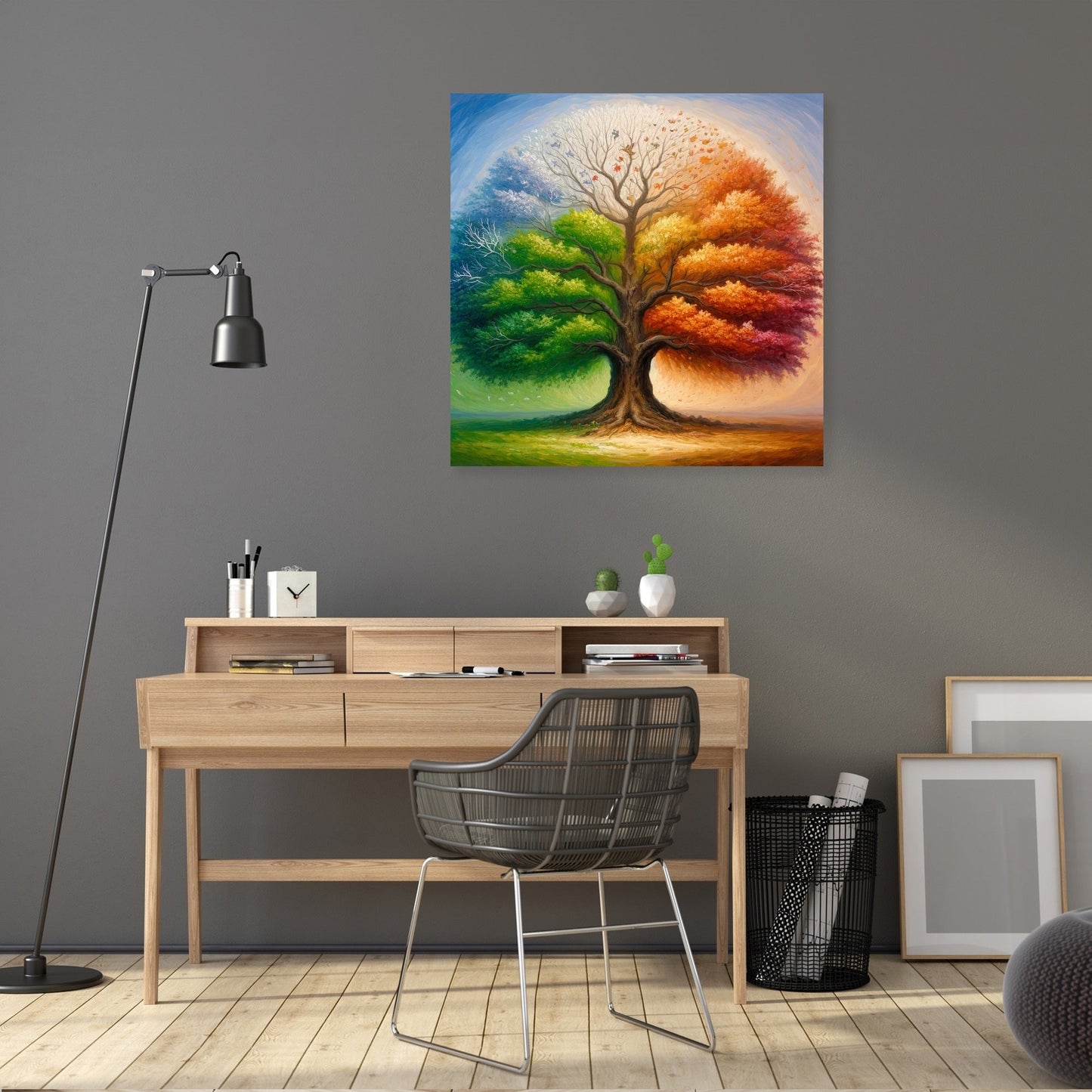 Seasons in Harmony Canvas