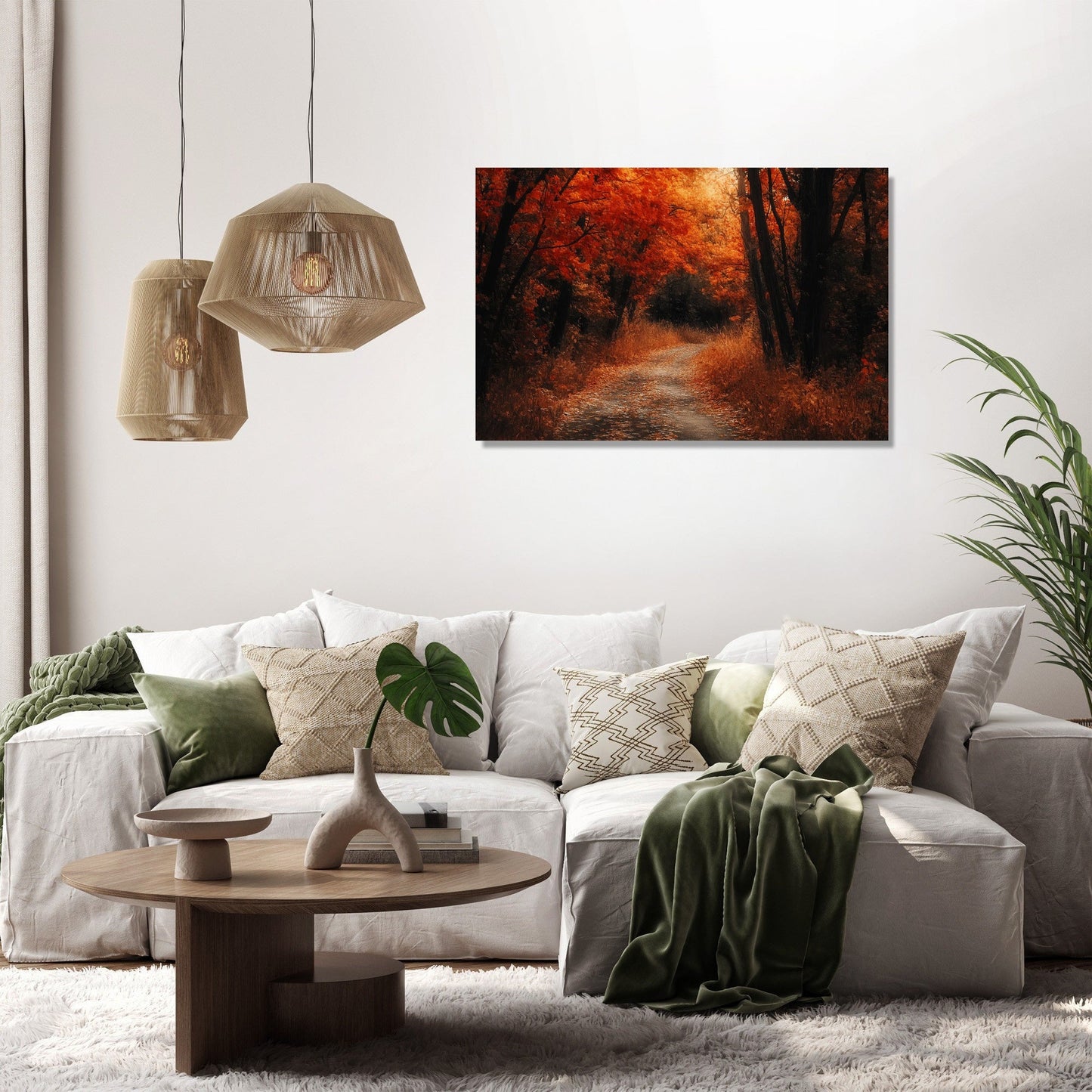 Amber Reverie Canvas