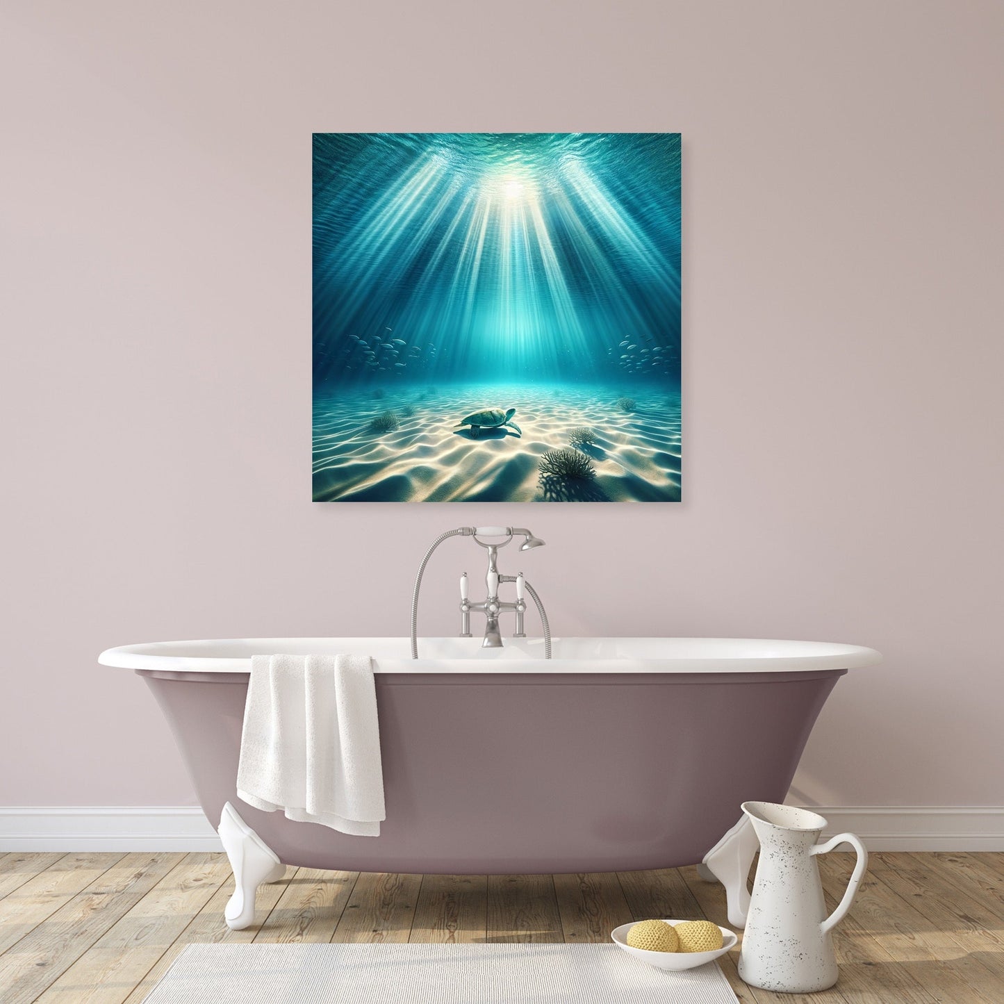 Aquatic Bliss Canvas