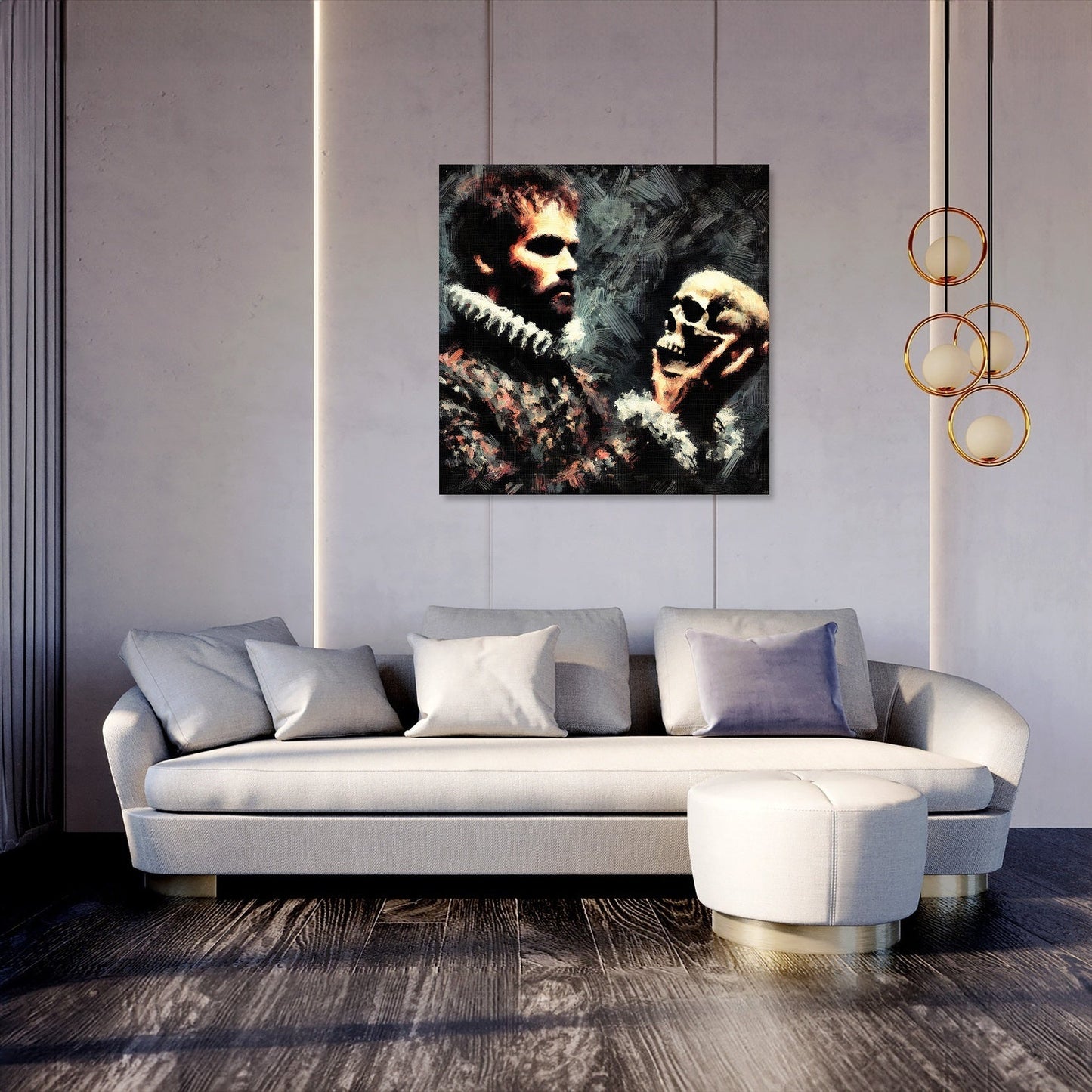 Hamlet's Soliloquy Canvas