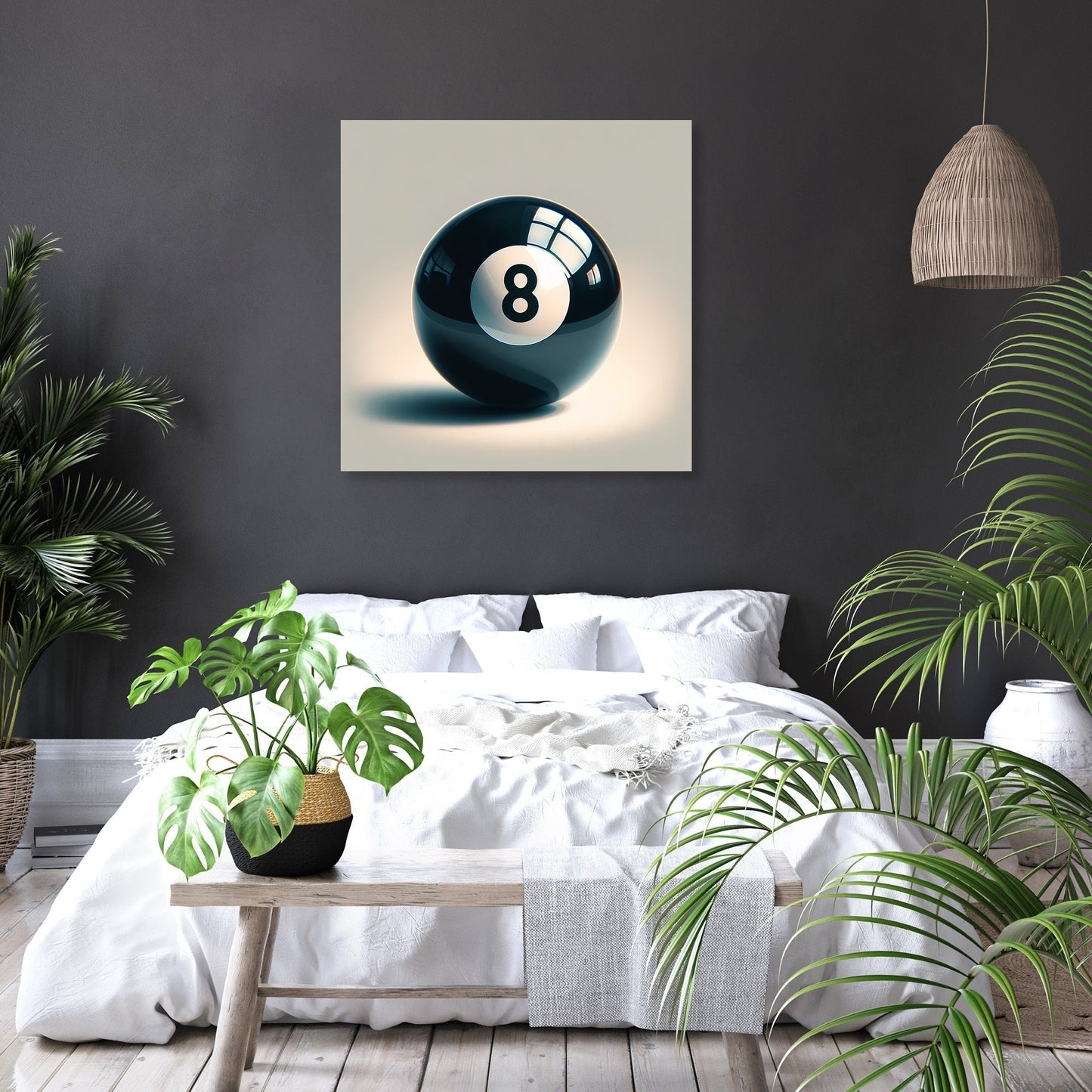 Mystique 8-Ball Canvas