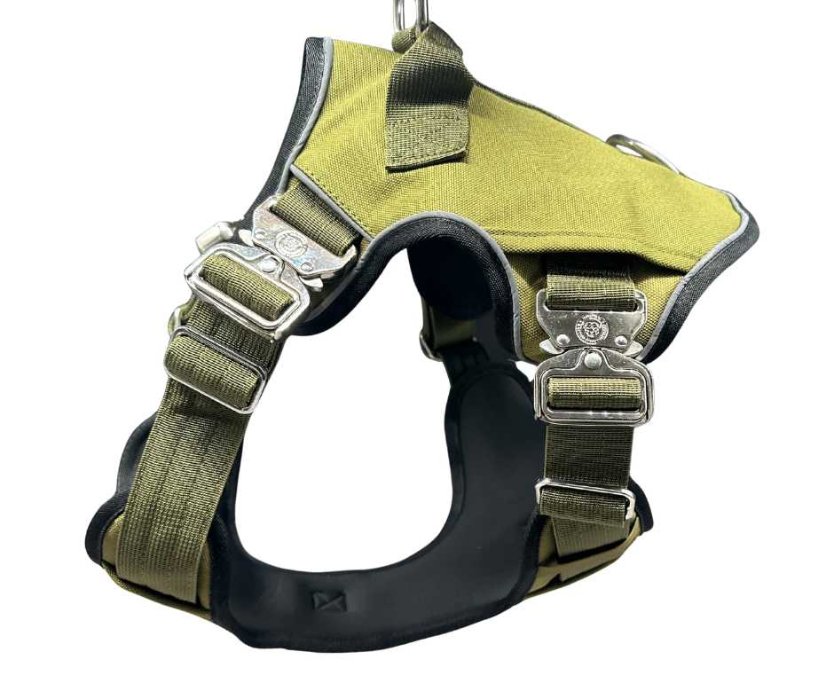 The No Pull Ultimate BTactical™ Harness | Khaki Green