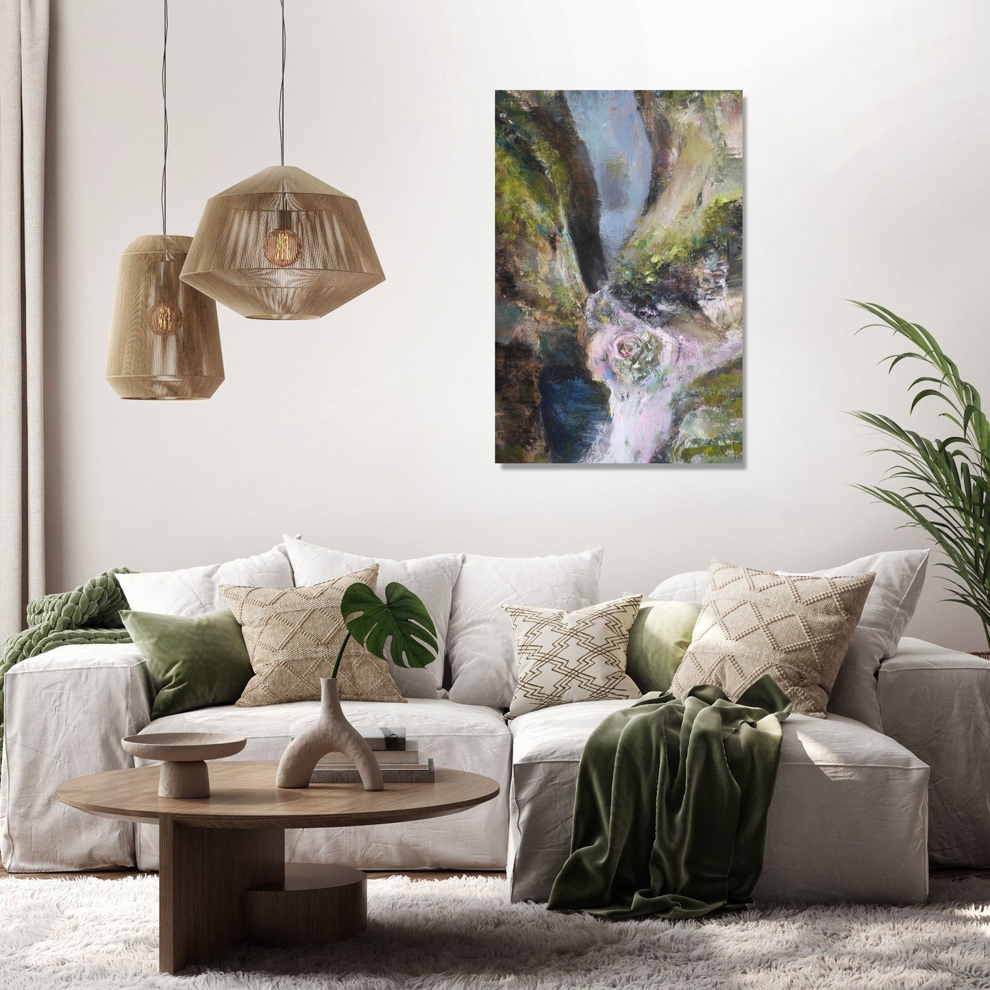 Rose Cascade Gorge Canvas