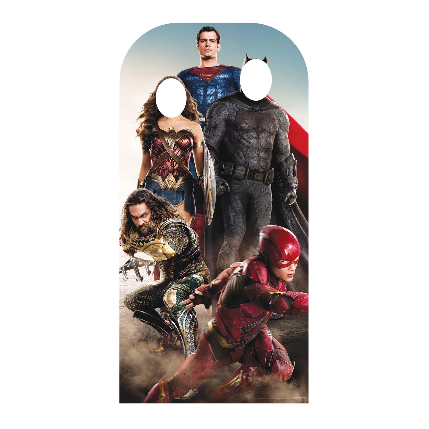 SC1339 Justice League Stand-In (Adult) Live Action Cardboard Cut Out Height 193cm