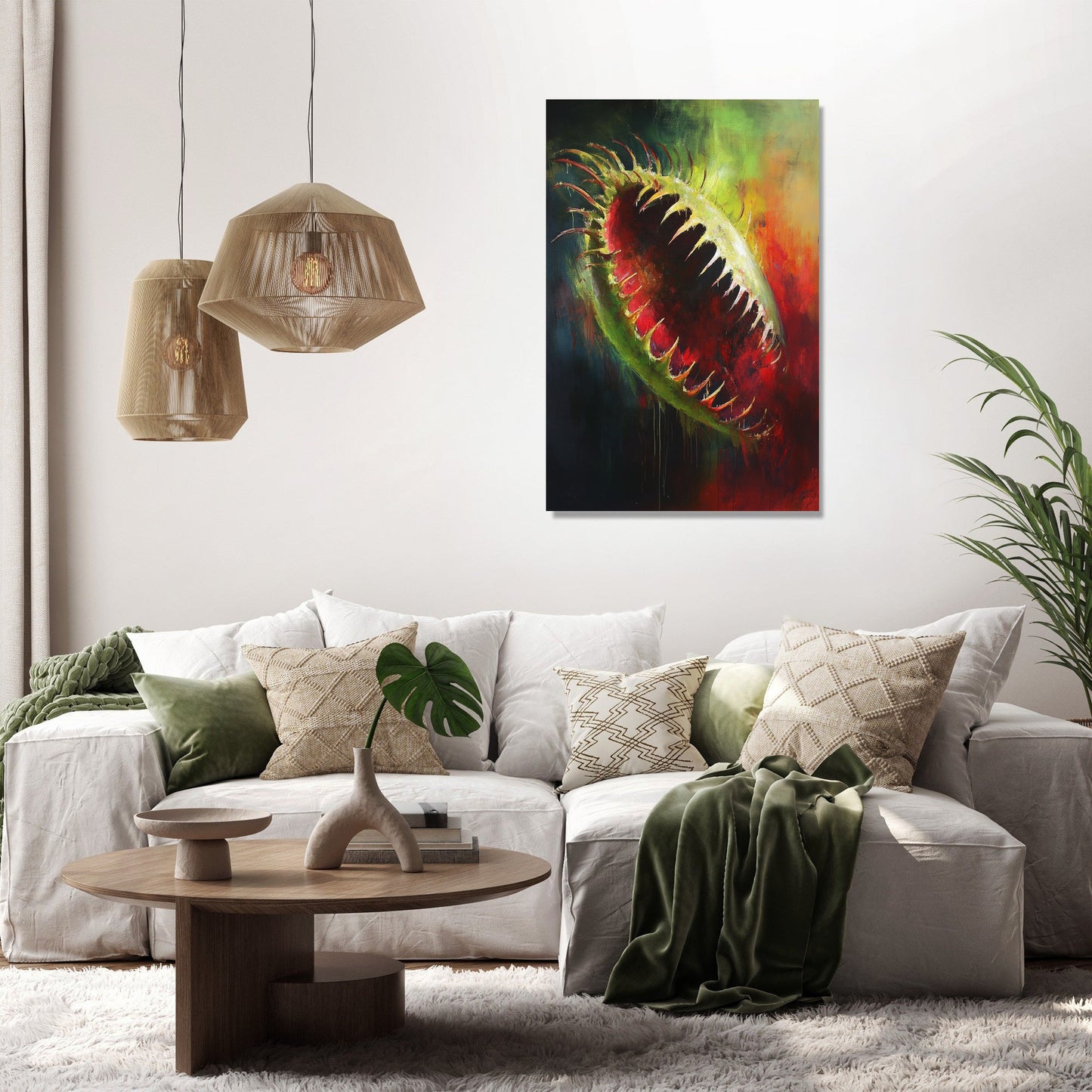 Fearless Flytrap Canvas