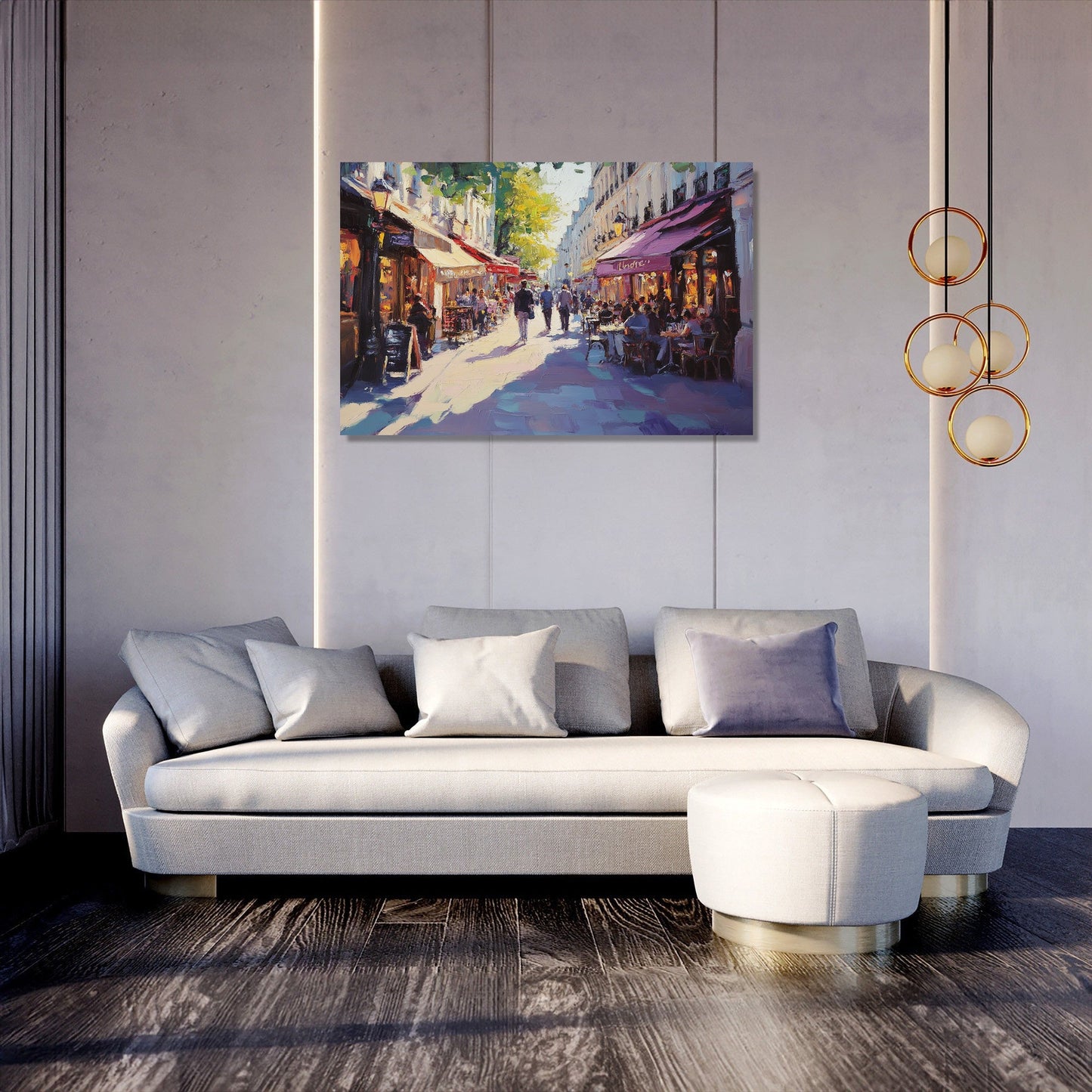 Rue d'Alsace-Lorraine Canvas