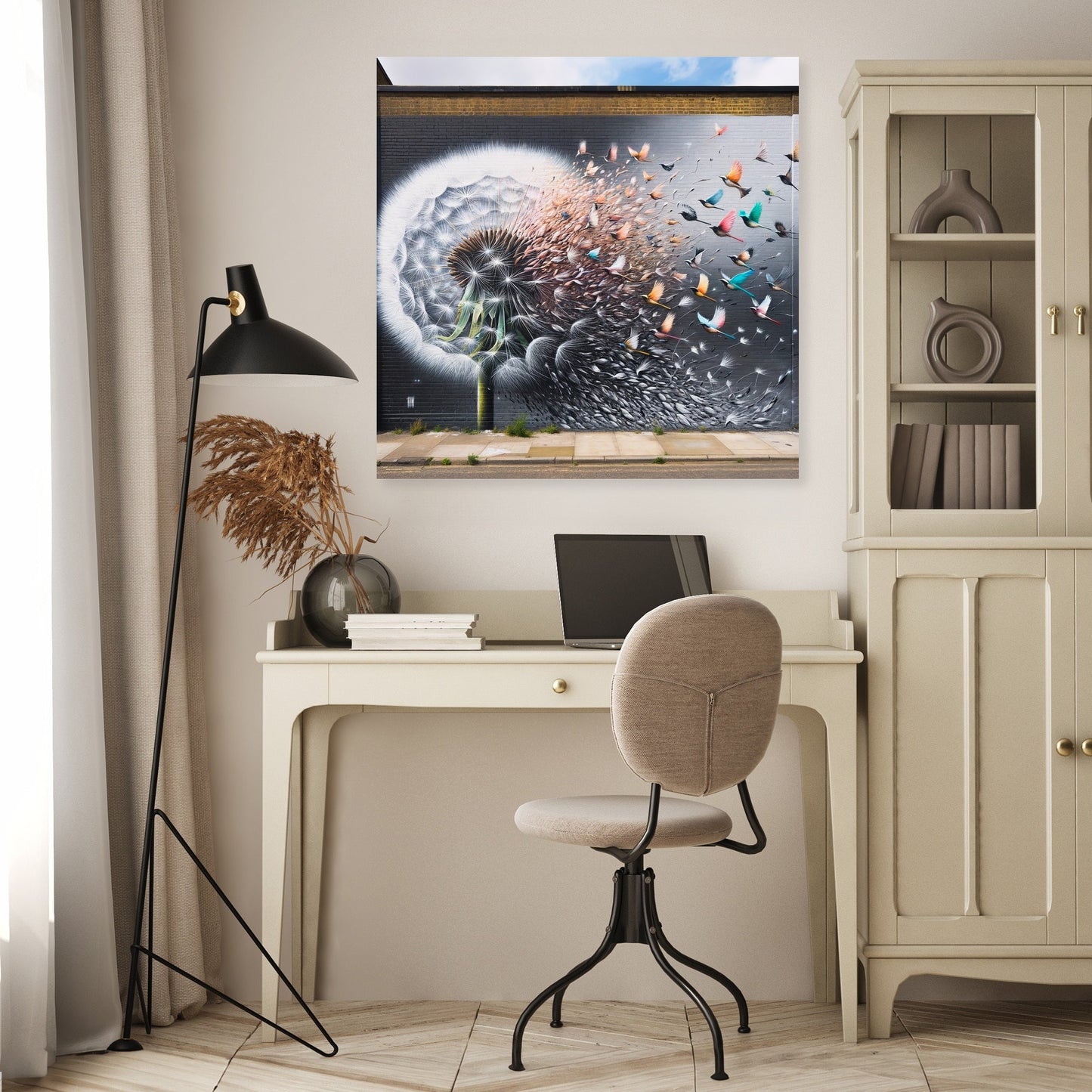 Dandelion Flight Canvas