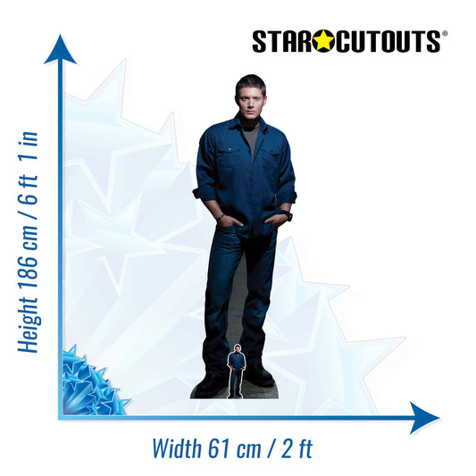 SC1349 Dean Winchester (Jensen Ackles Supernatural) Cardboard Cutout Height 186cm
