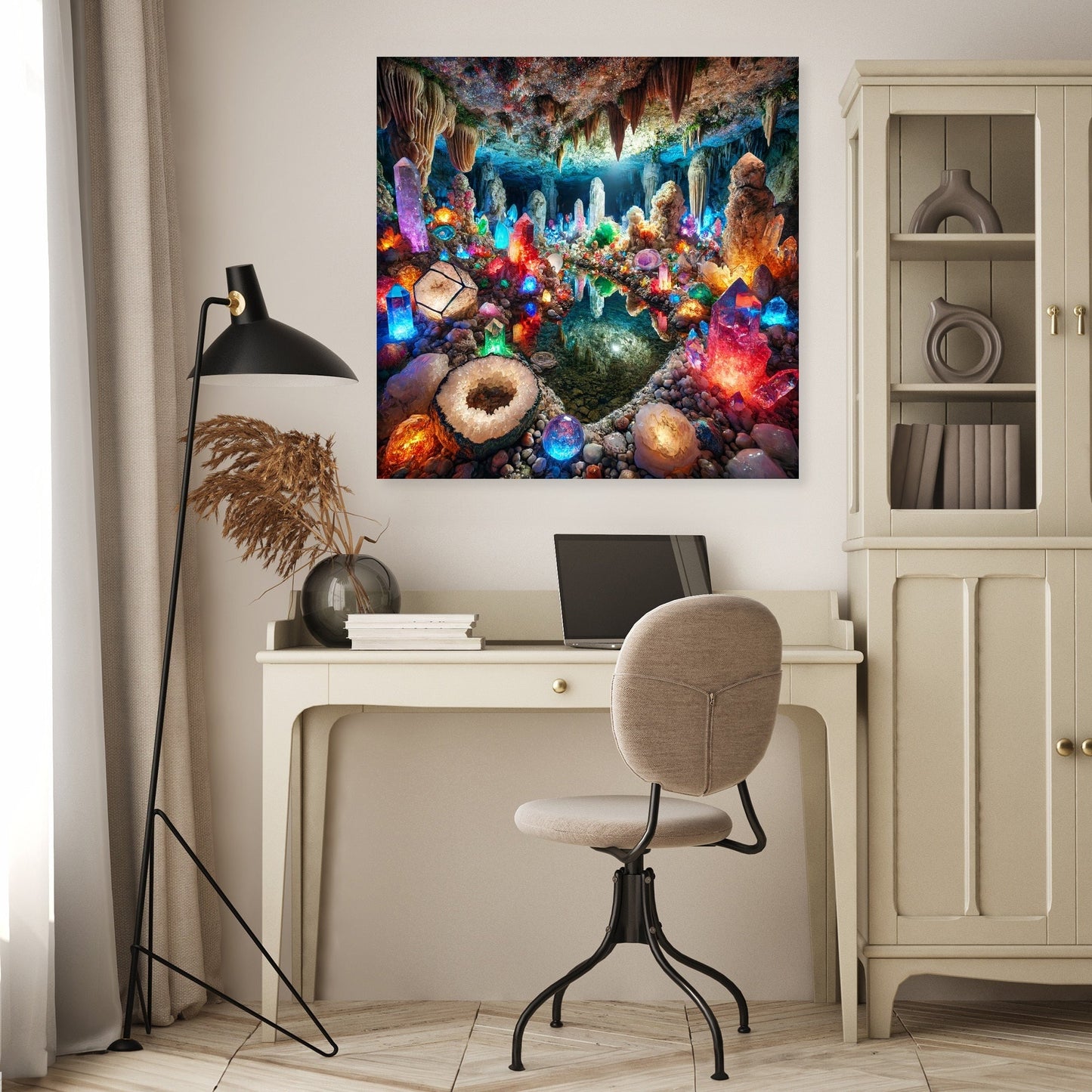 Crystal Cavern Canvas