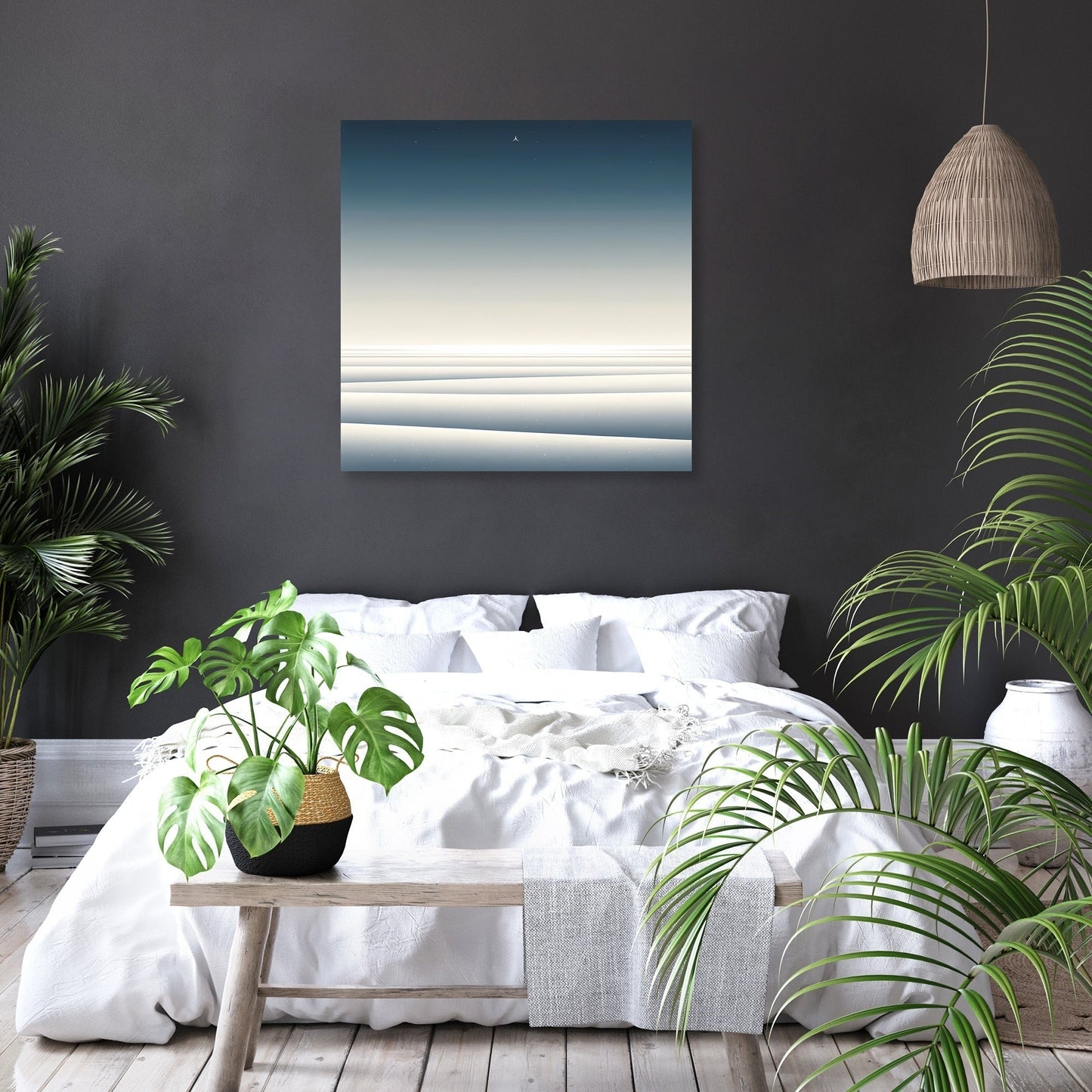 Winter Solitude Canvas