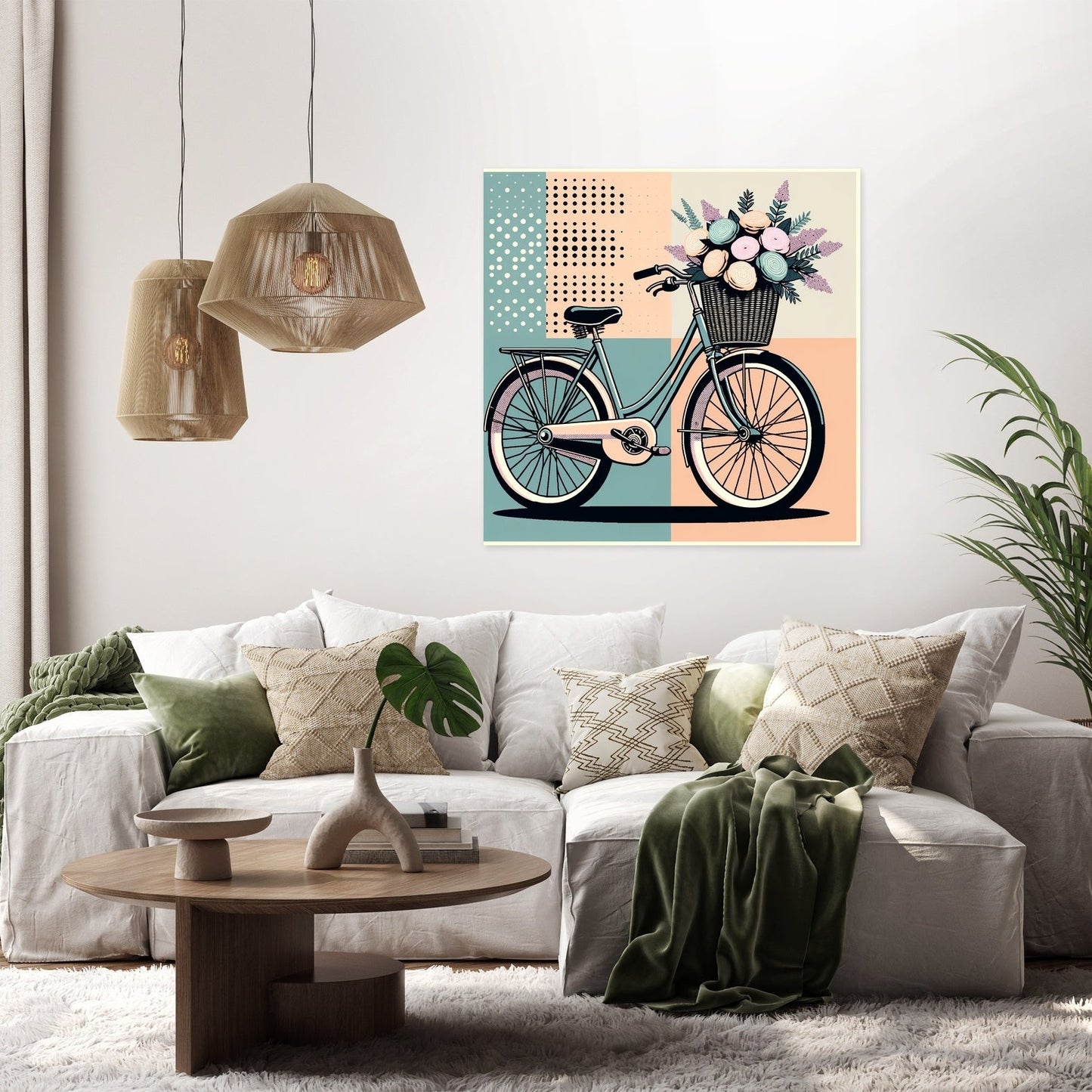Floral Ride Canvas