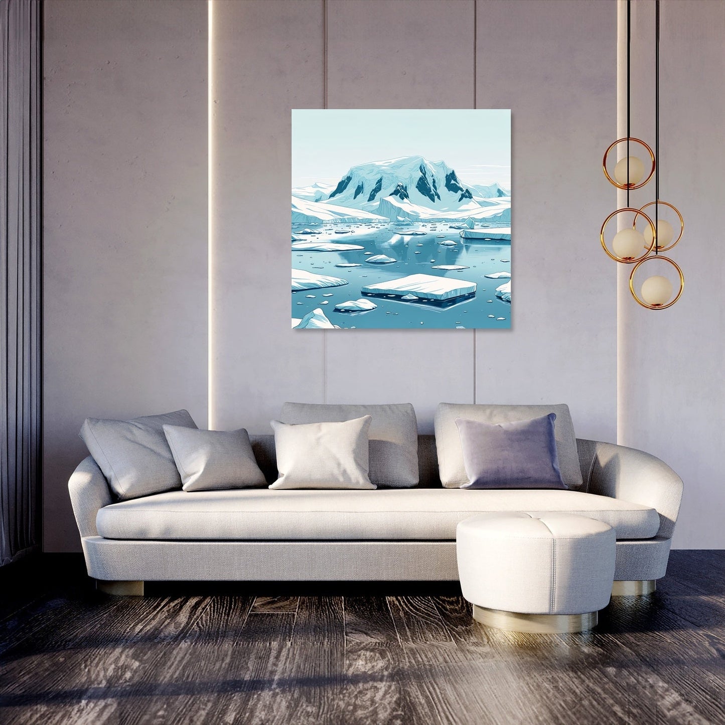 Antarctic Serenity Canvas