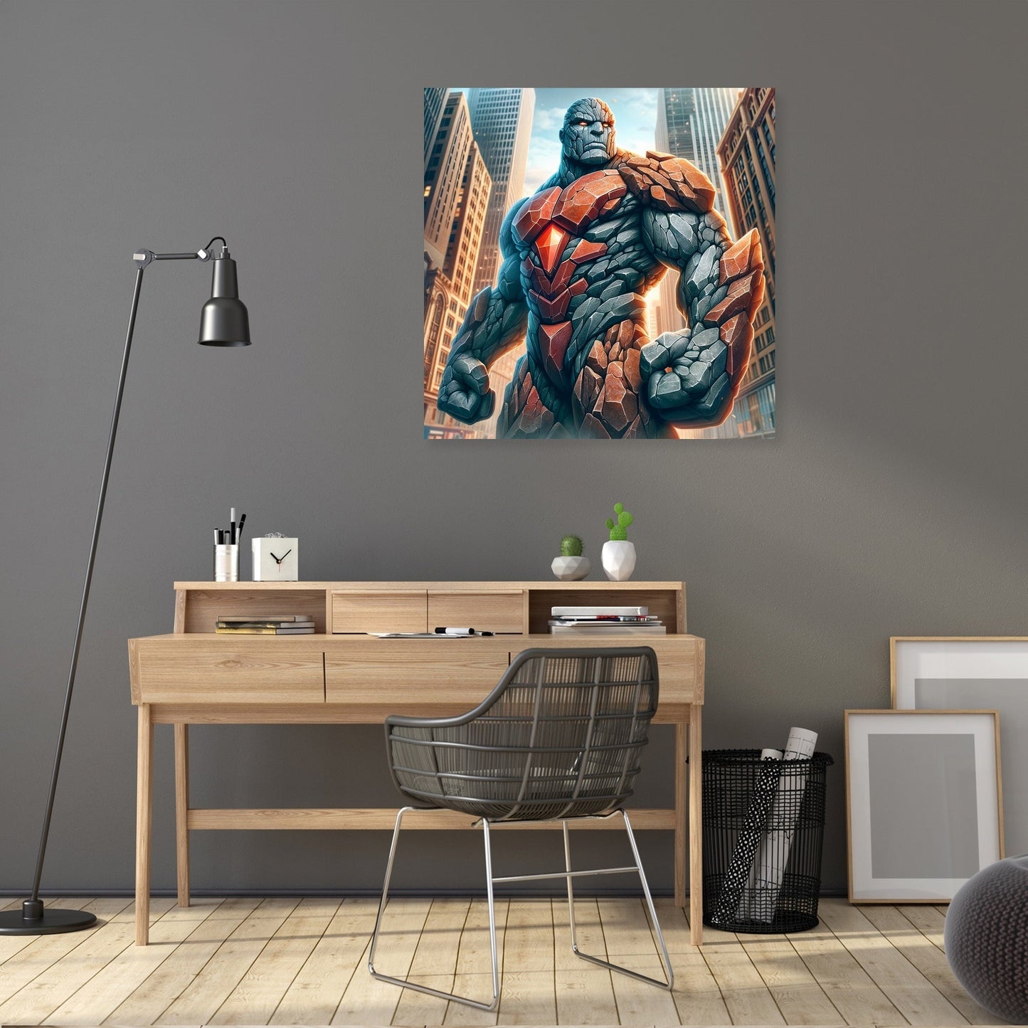 Granite Guardian Canvas
