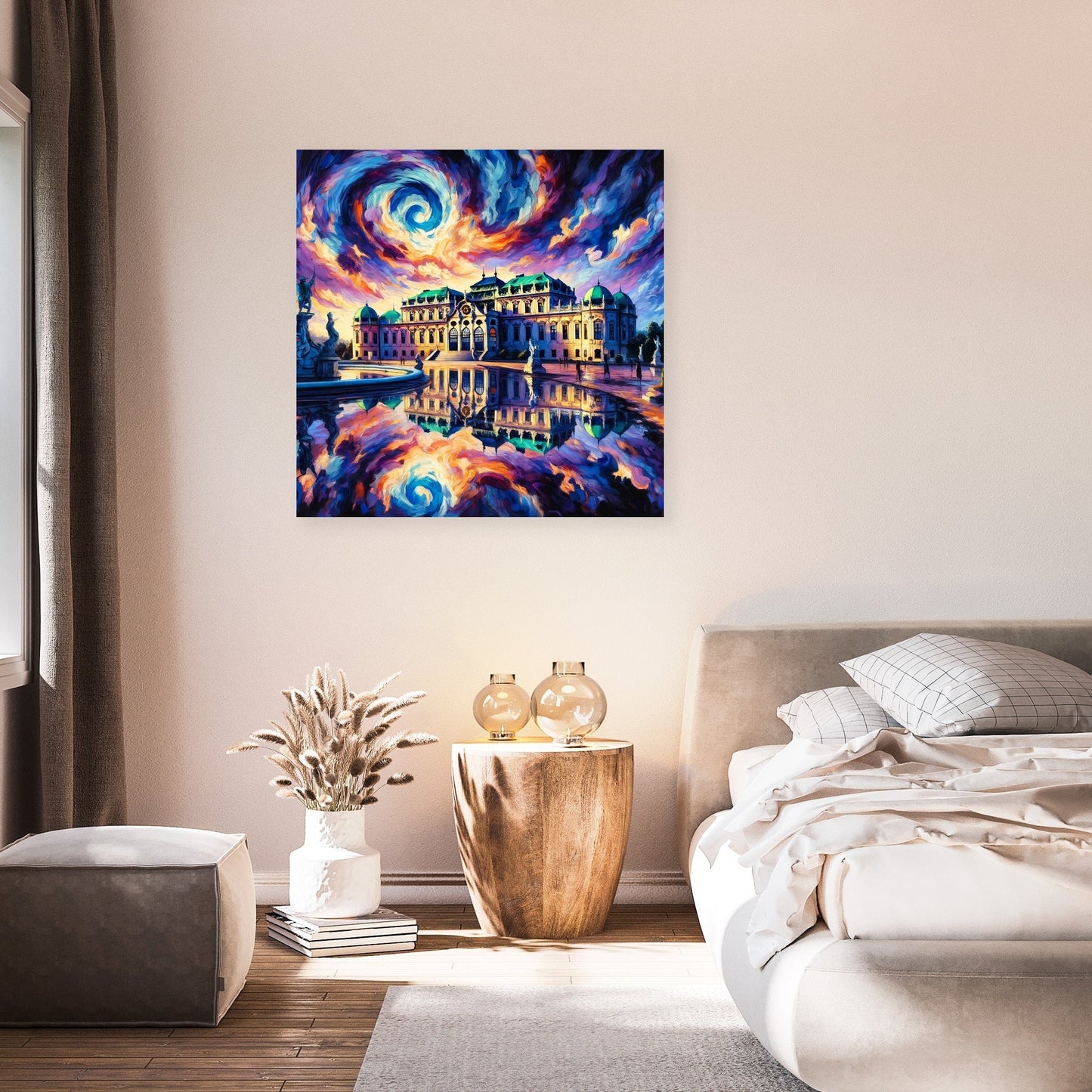 Expressionist Belvedere Canvas