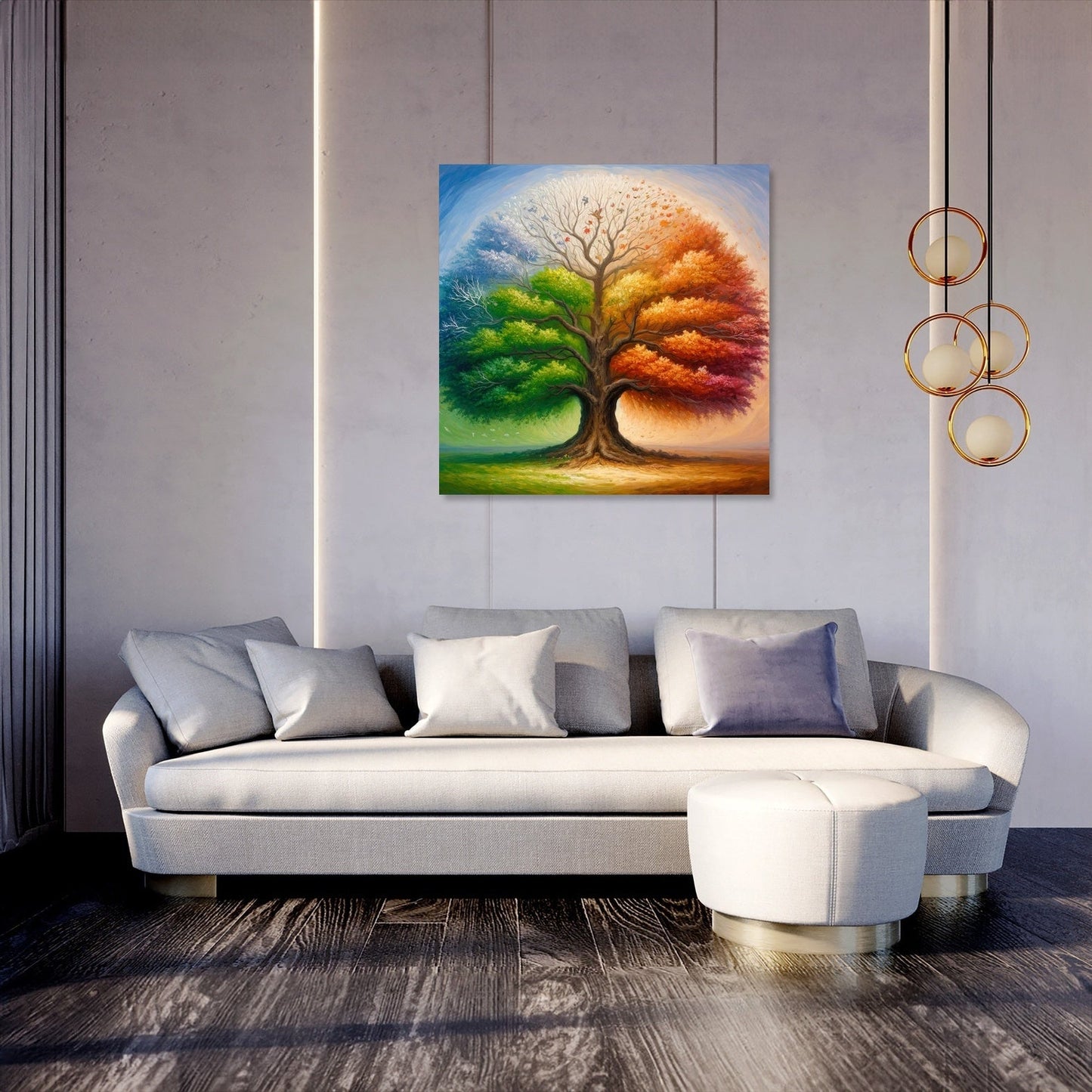 Seasons in Harmony Canvas