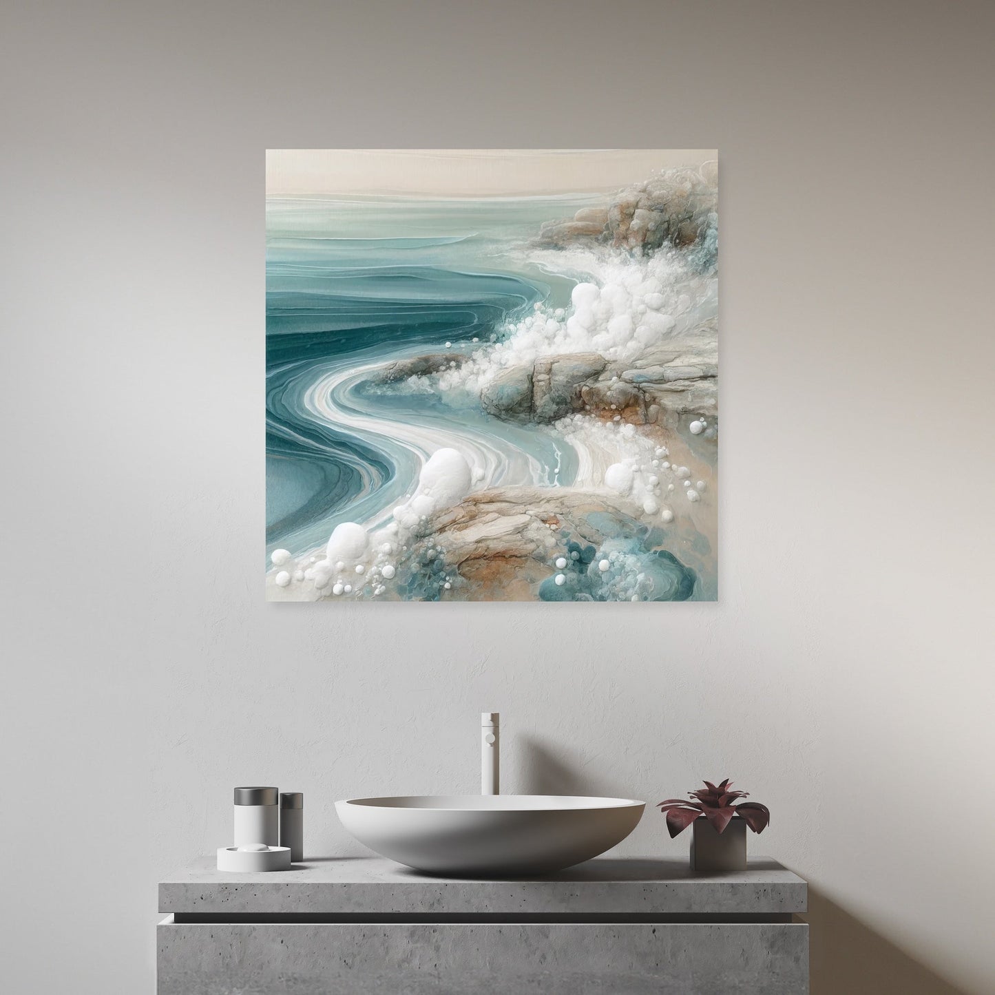 Coastal Tranquility Canvas