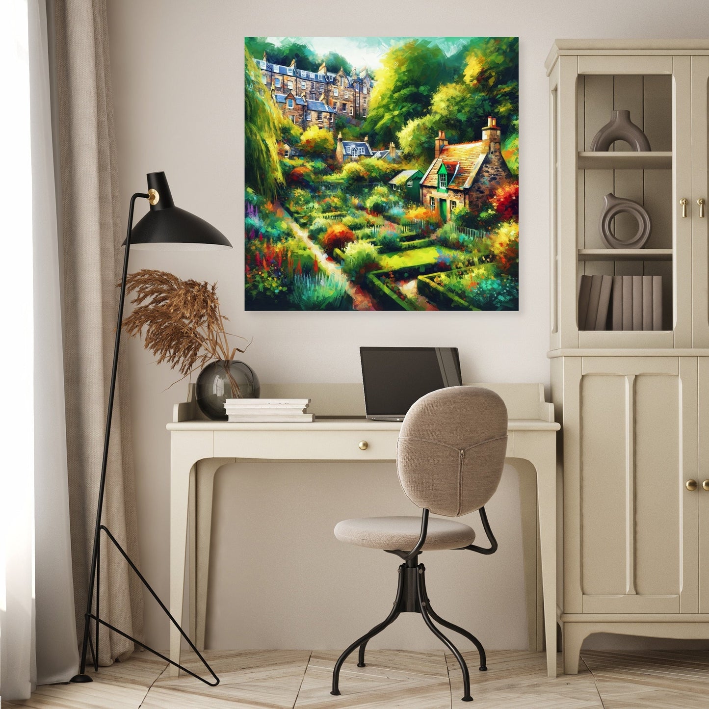 Edinburgh's Garden Oasis Canvas
