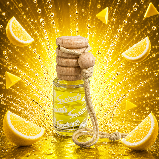 Swizzels Lemon Refreshers Wood Diffuser Car Air Freshener