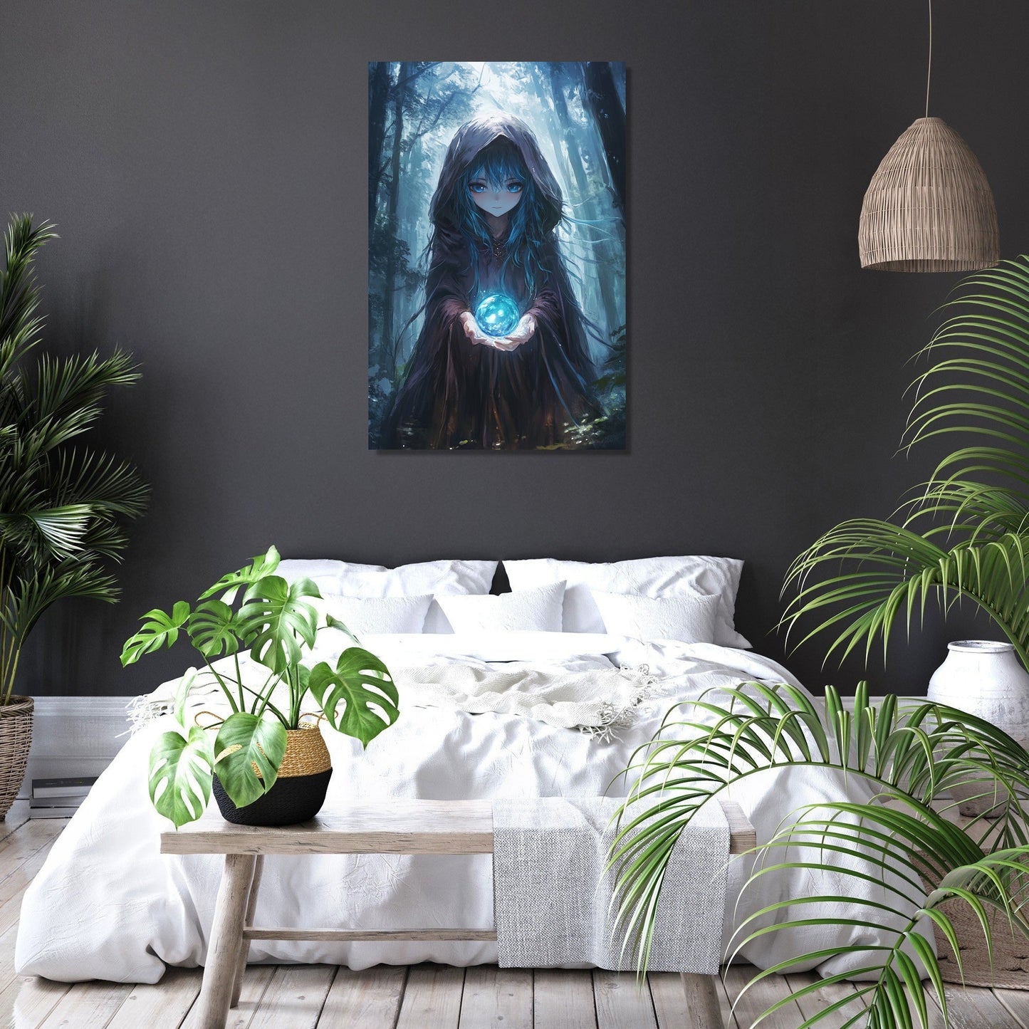 Sorceress of the Enchanted Canvas