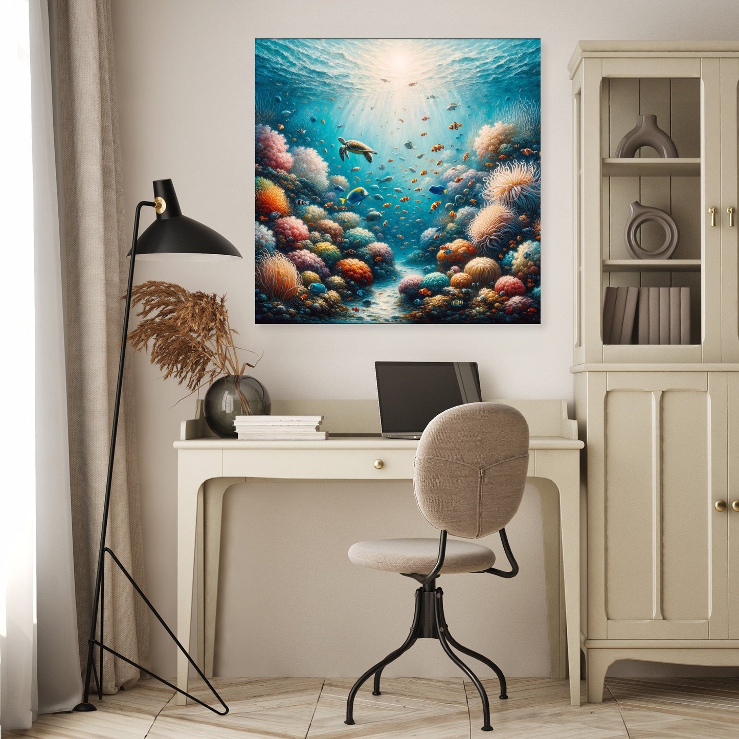 Ocean Depths Art Canvas