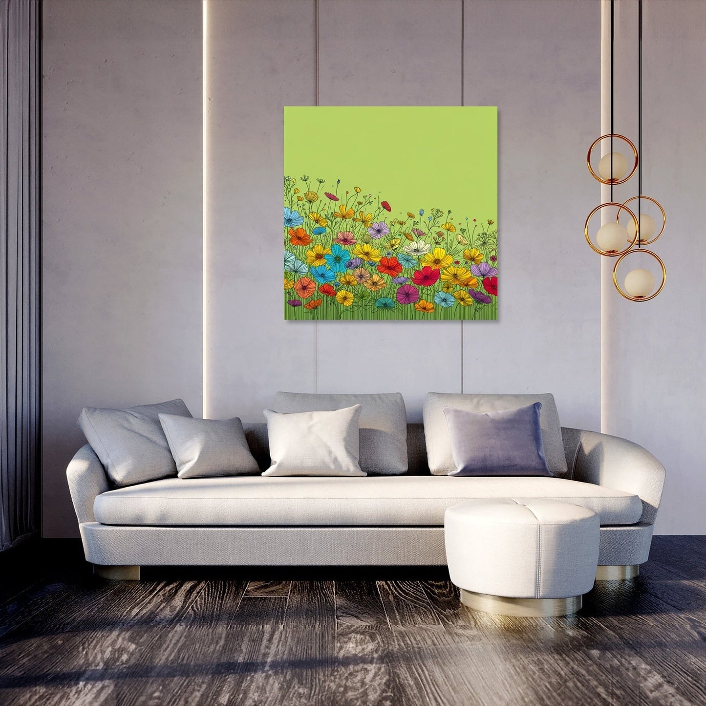Spring Awakening in Colorful Canvas