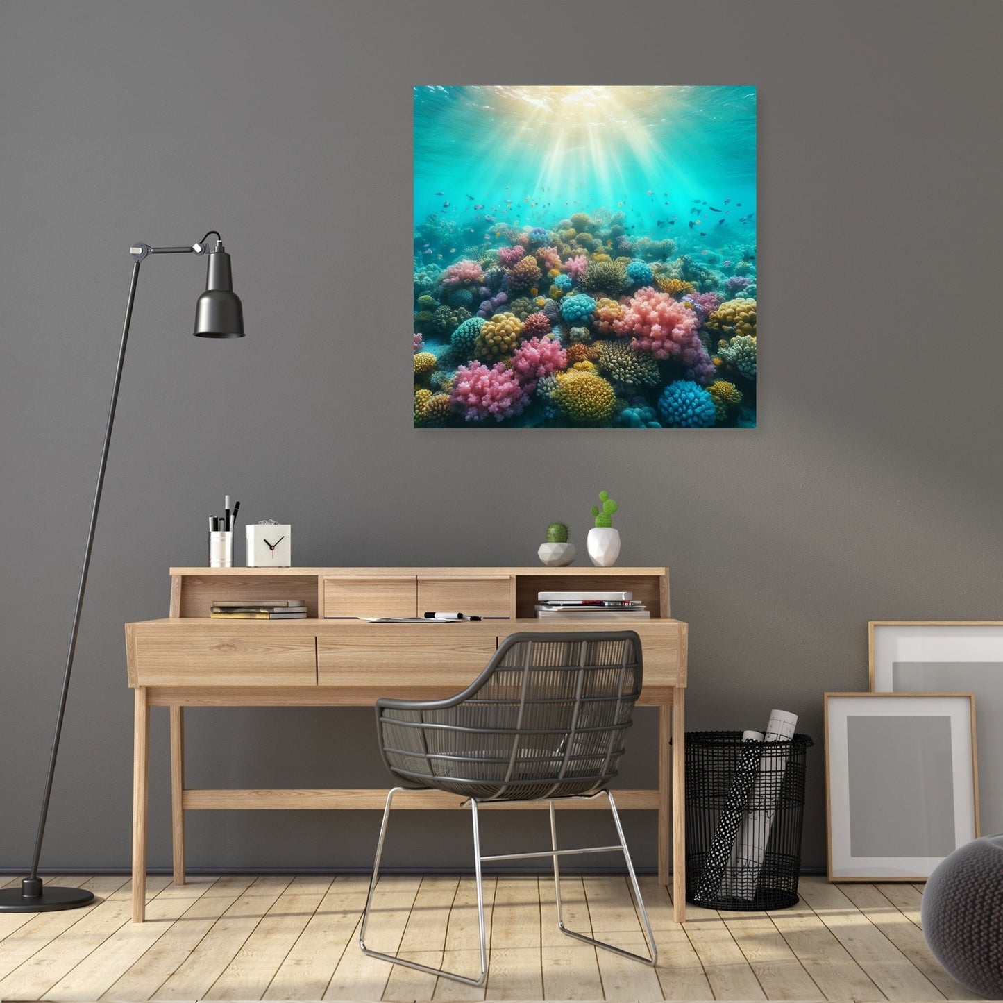 Coral Reef Serenity Canvas