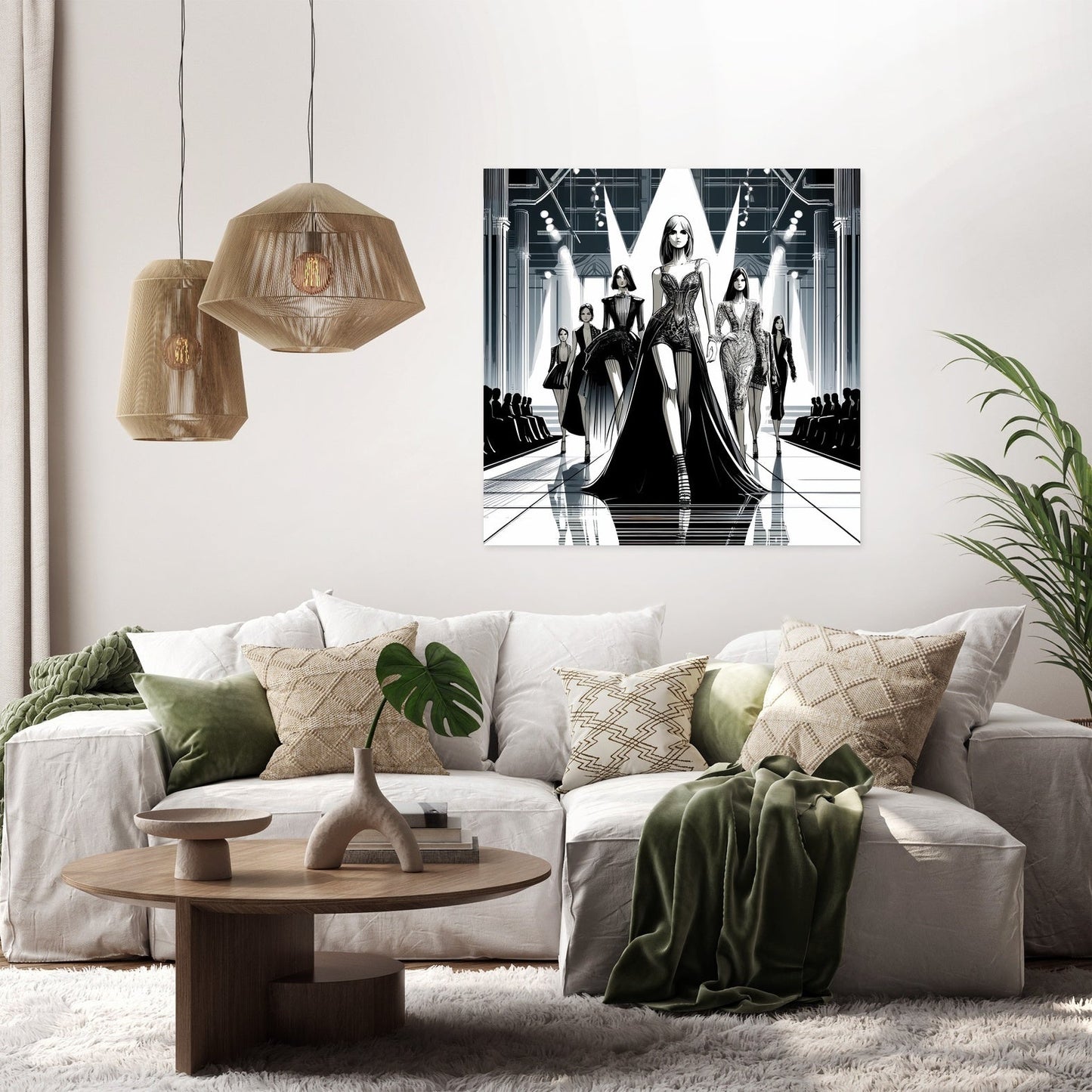Runway Glamour Canvas