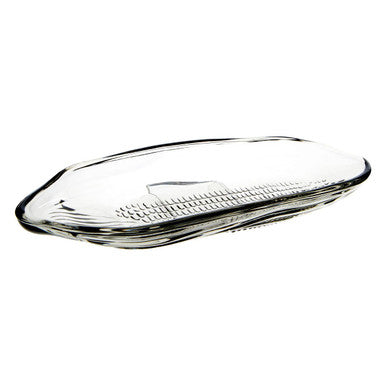 Vidrio Set Of Two Corn On The Cob Grey Coloured Glass Dishes