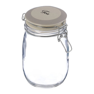 Diego Tea Glass Storage Jar 1000ml