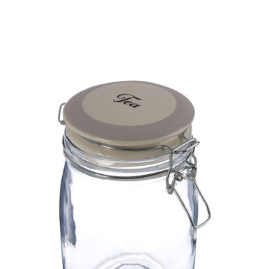 Diego Tea Glass Storage Jar 1000ml
