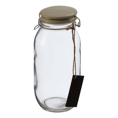 Grocer Glass Storage Jar 2000ml