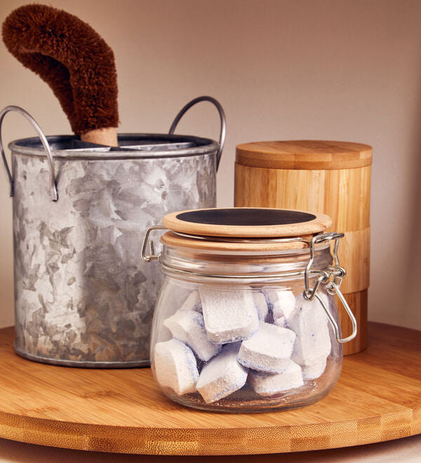 Glass Storage Jar with Wooden Lid 500 Ml | Appert