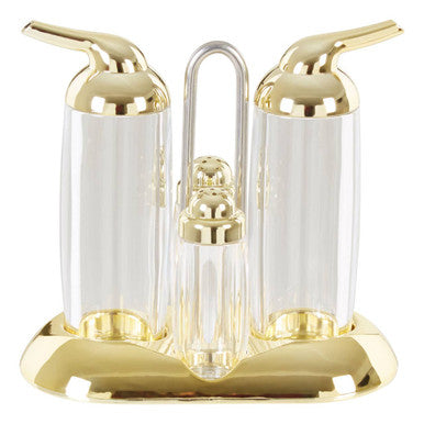 Gold 4 Piece Condiment Set | Gozo