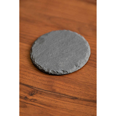 Set Of Four Slate Round Coasters