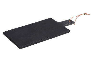 Medium Slate Paddle Chopping and Serving Board | Preto