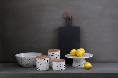 Medium Slate Paddle Chopping and Serving Board | Preto
