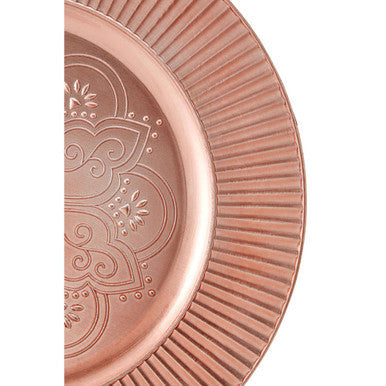 Rose Gold Charger Plate | Redbud