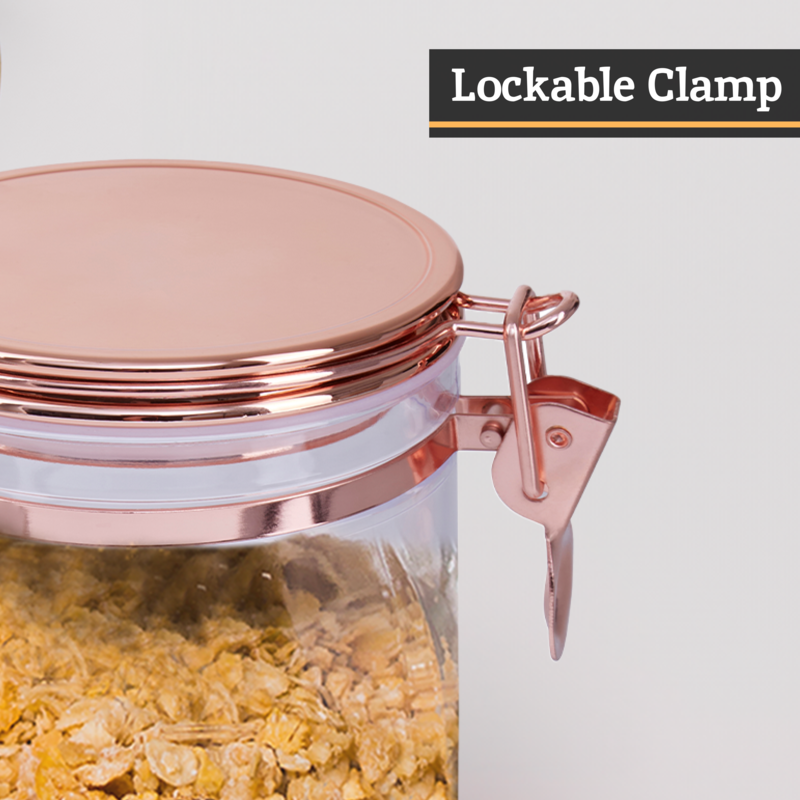 Gozo Jar With Copper Lid 1100 Ml